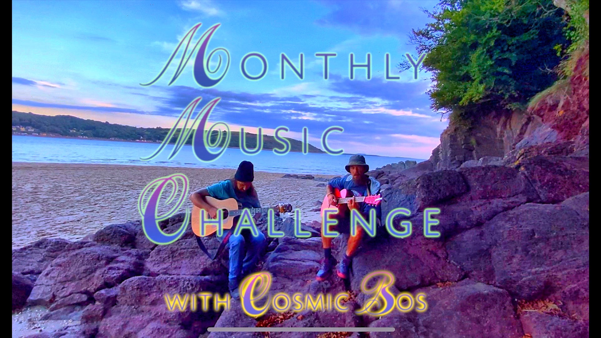 The Monthly Music Challenge podcast with your hosts Cosmic Bos 