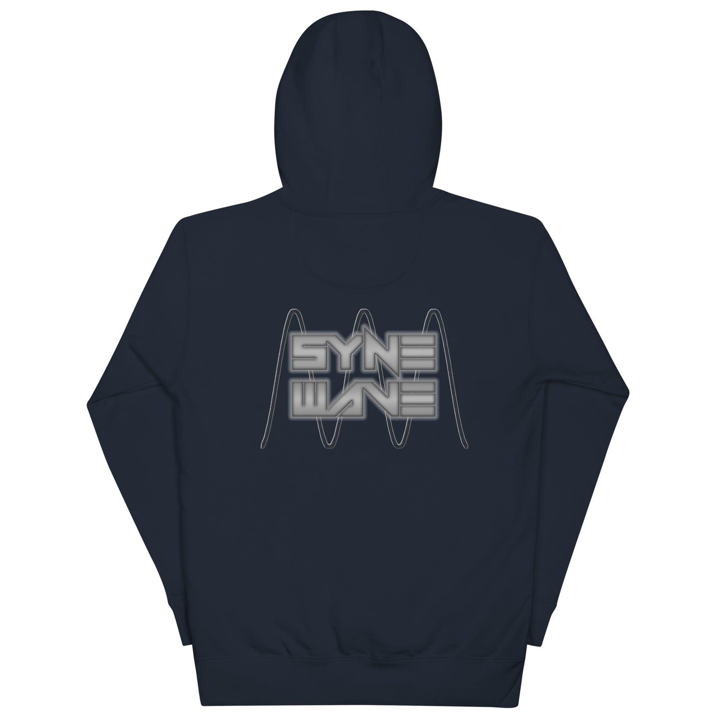 Syne Wave B+W Logo Hoodie