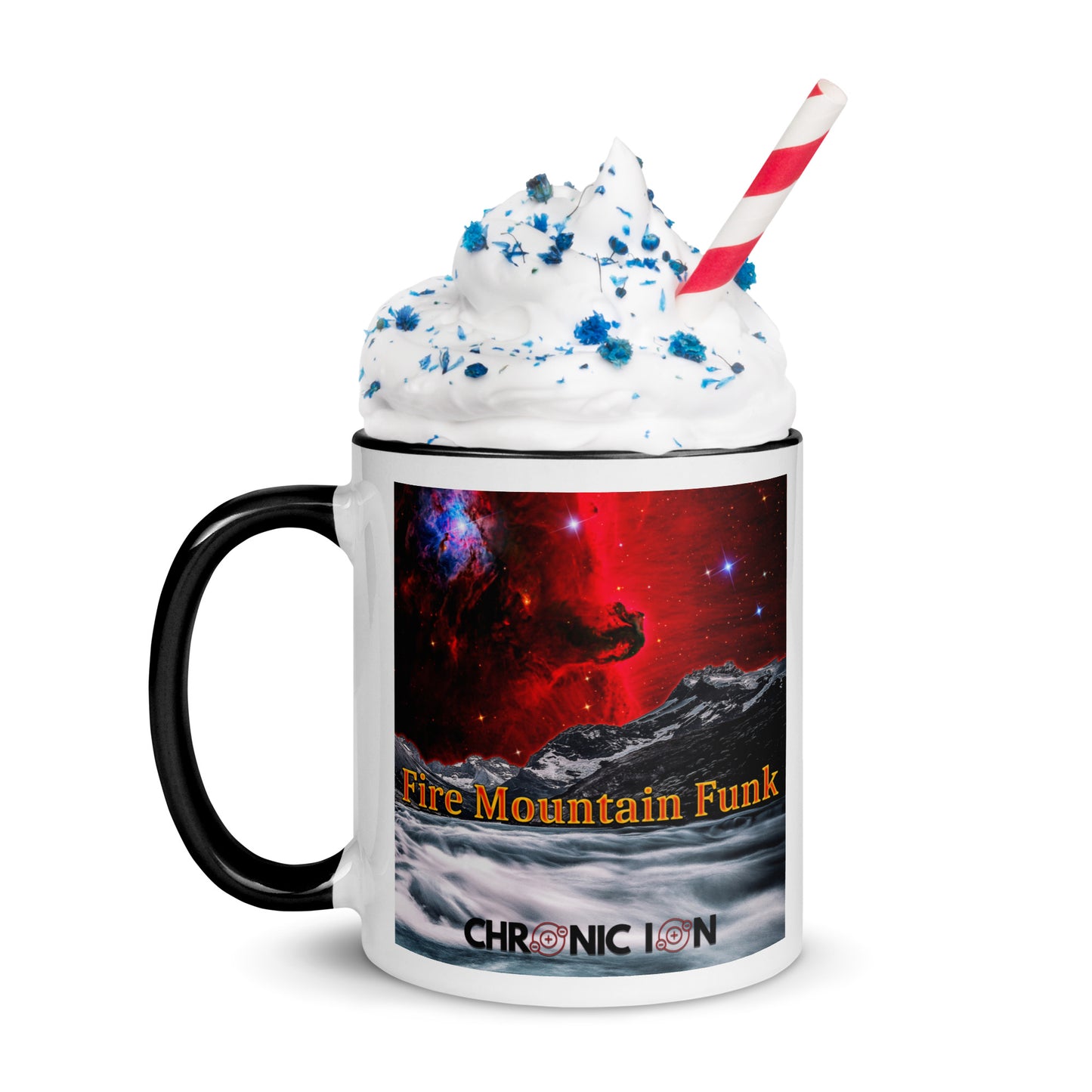Chronic Ion - Fire Mountain Funk Mug With Color Inside