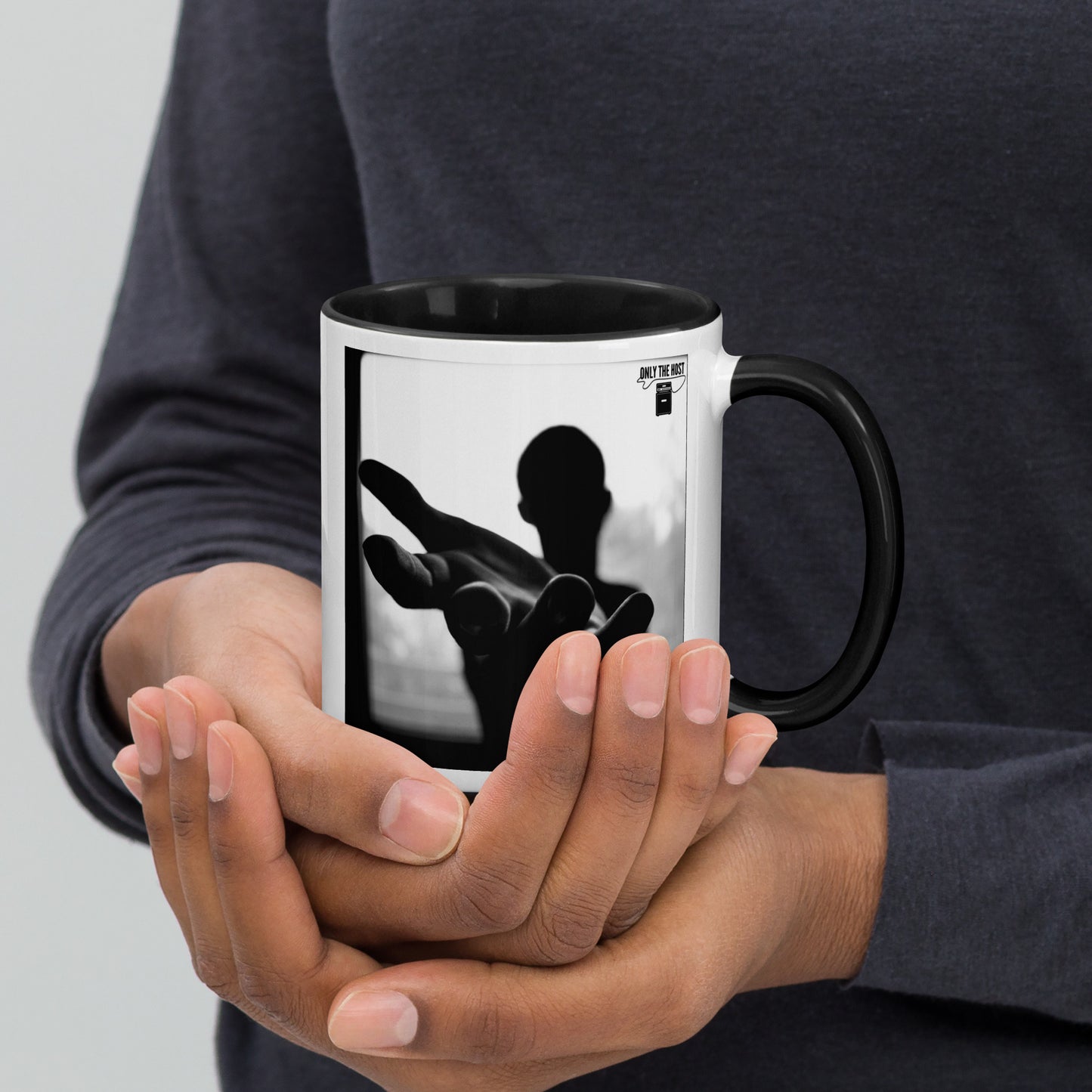 Only The Host - Out Of Reach Mug With Color Inside