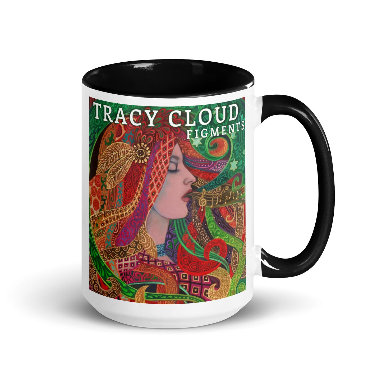 Tracy Cloud - Figments Mug With Color Inside