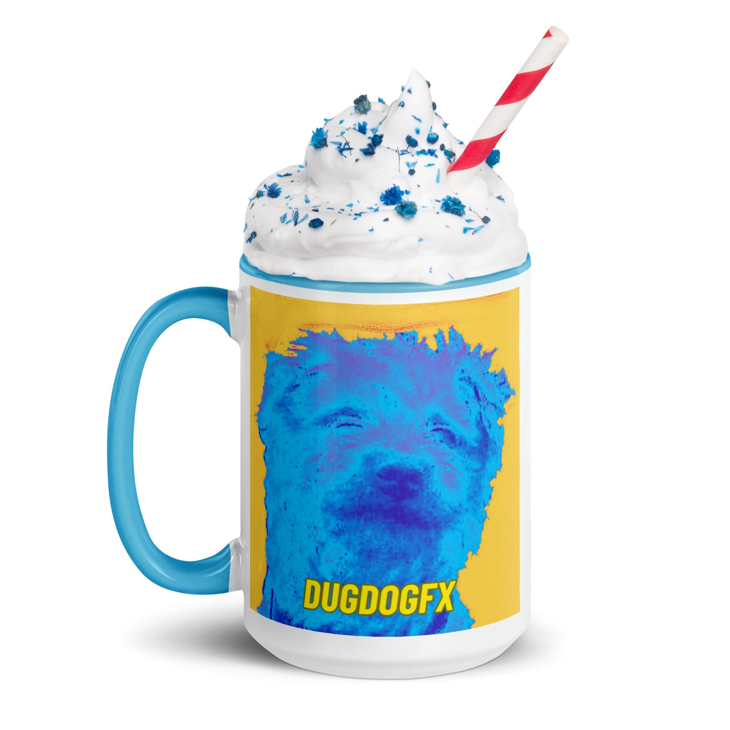 DugDogFX Logo Mug With Color Inside