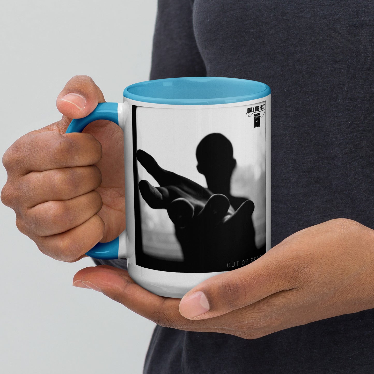 Only The Host - Out Of Reach Mug With Color Inside