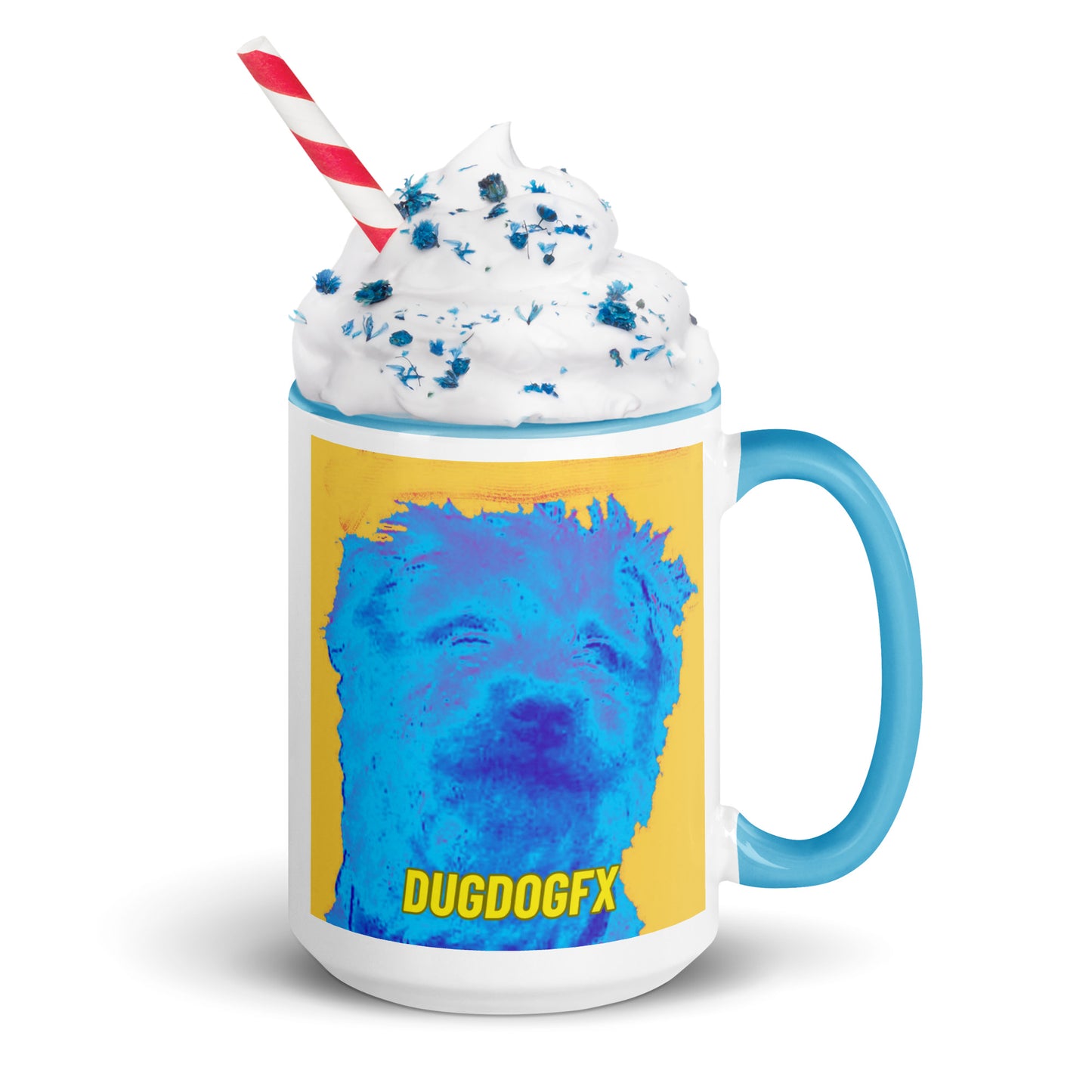 DugDogFX Logo Mug With Color Inside