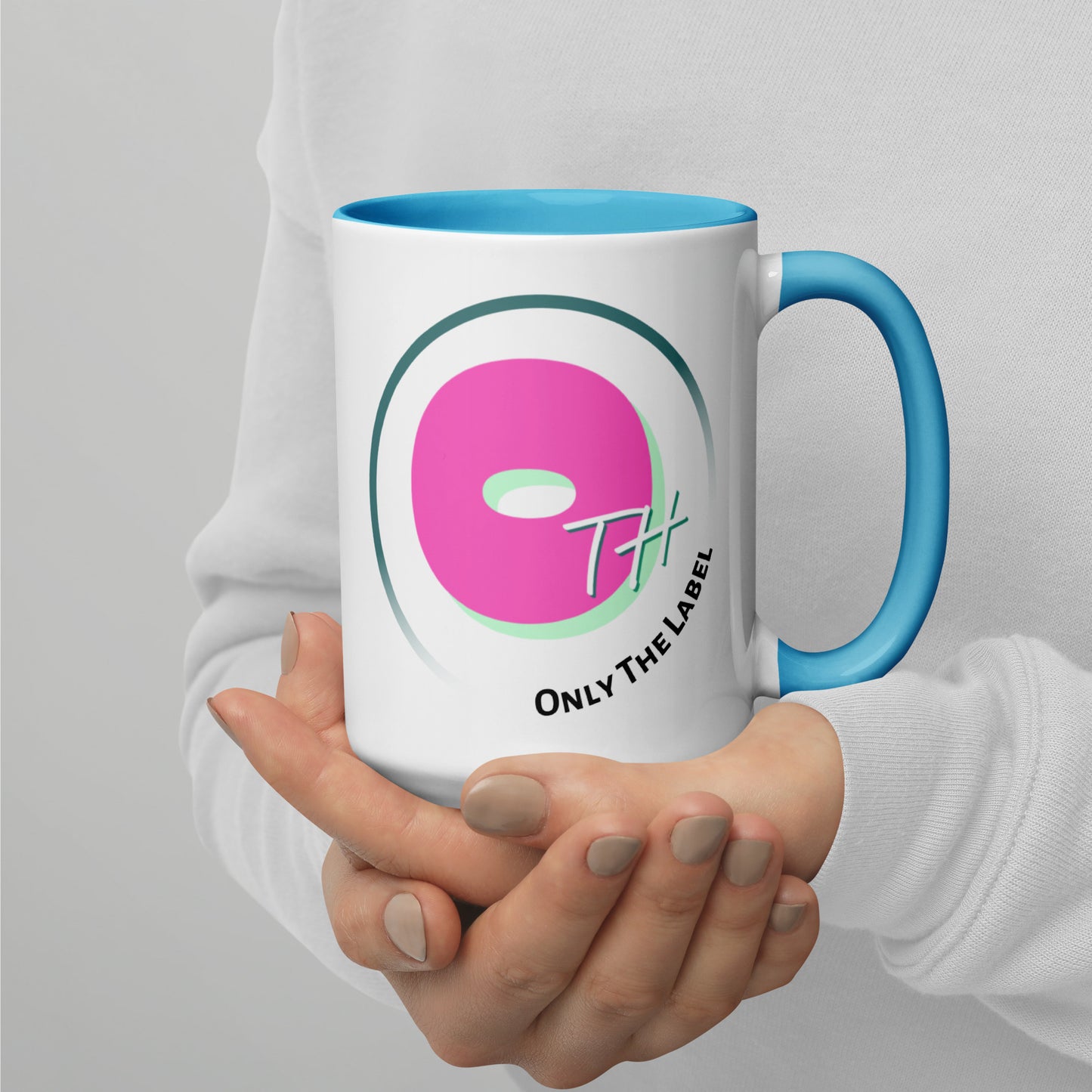 Only The Label Mug With Color Inside