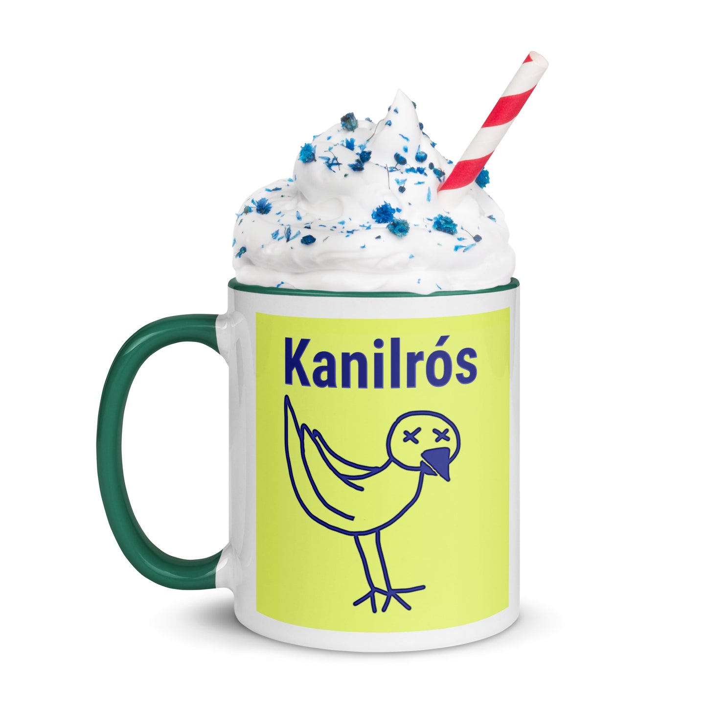 Kanilros Bird Mug With Color Inside