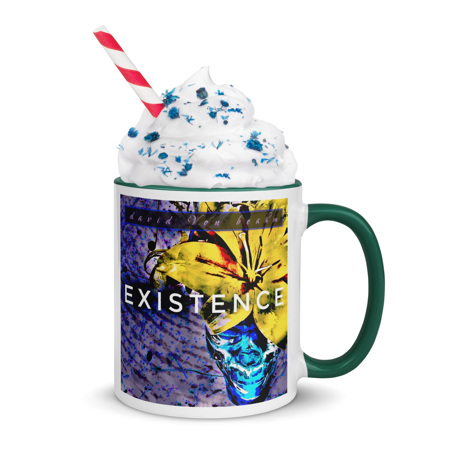 David Von Beahm - Existence Mug With Color Inside