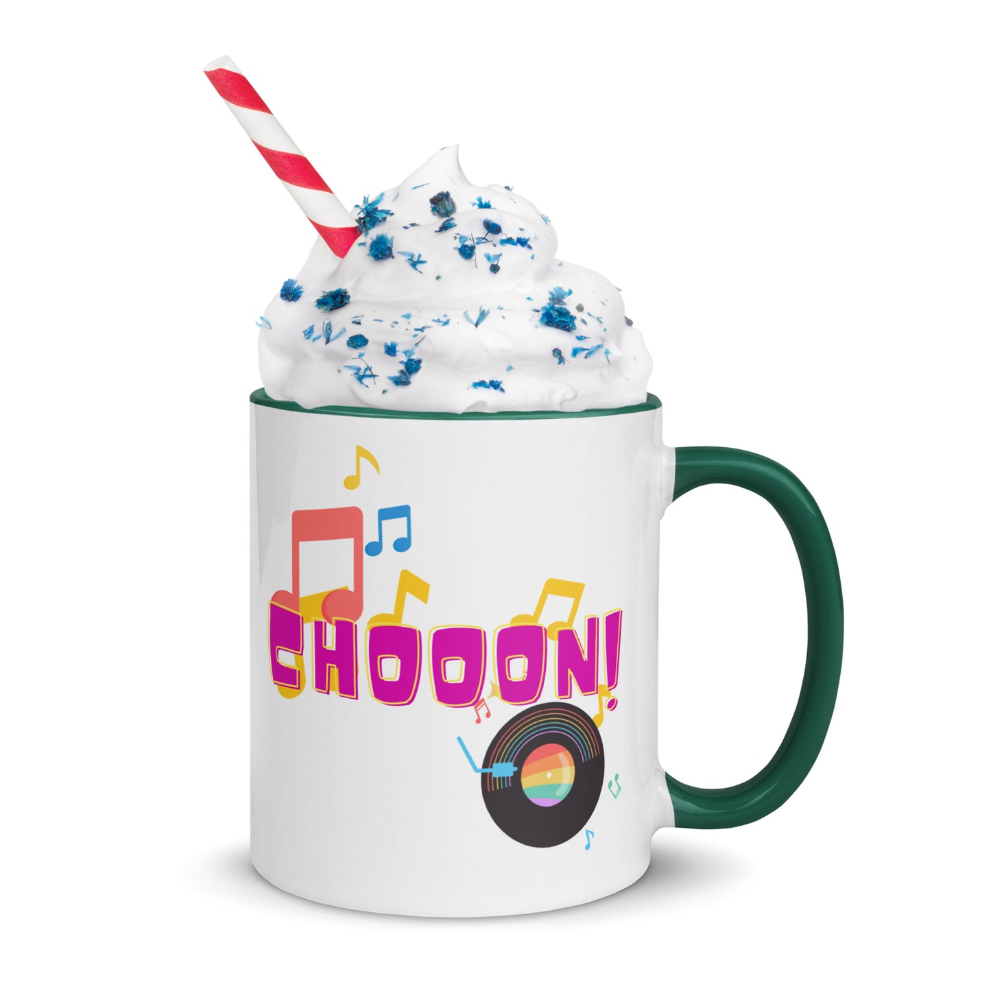 Indie Music Hunt Chooon! Mug With Color Inside
