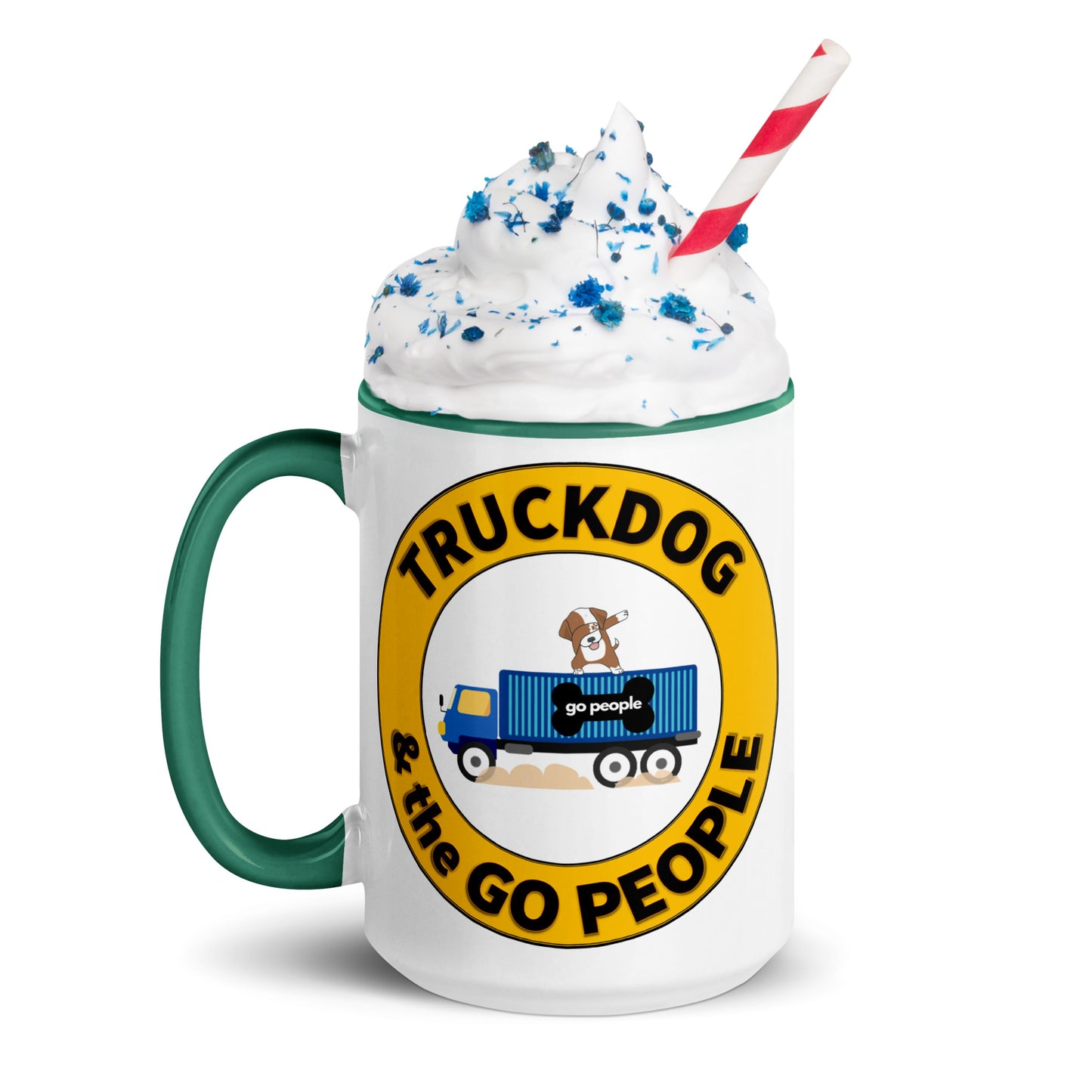 TruckDog & The Go People Classic Dab Mug With Color Inside
