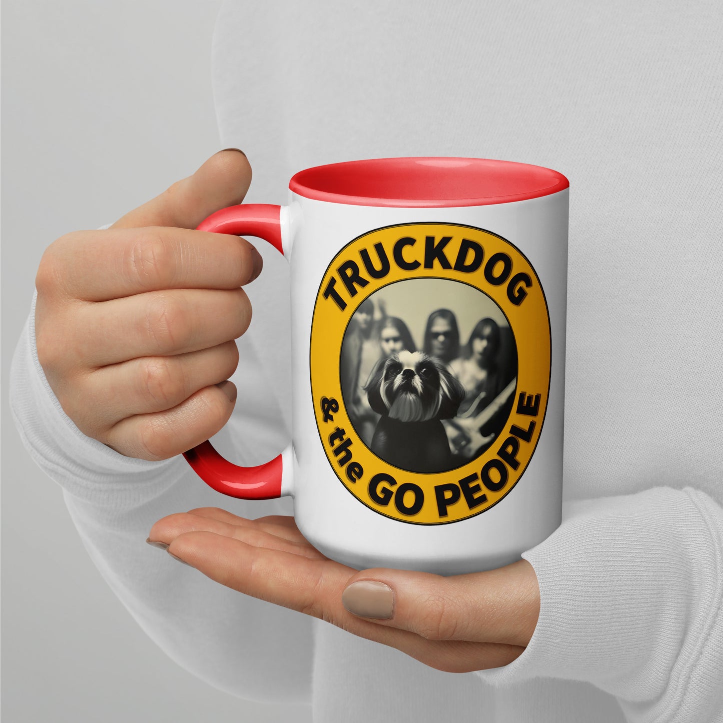 TruckDog & The Go People Classic Dog Logo Mug With Color Inside