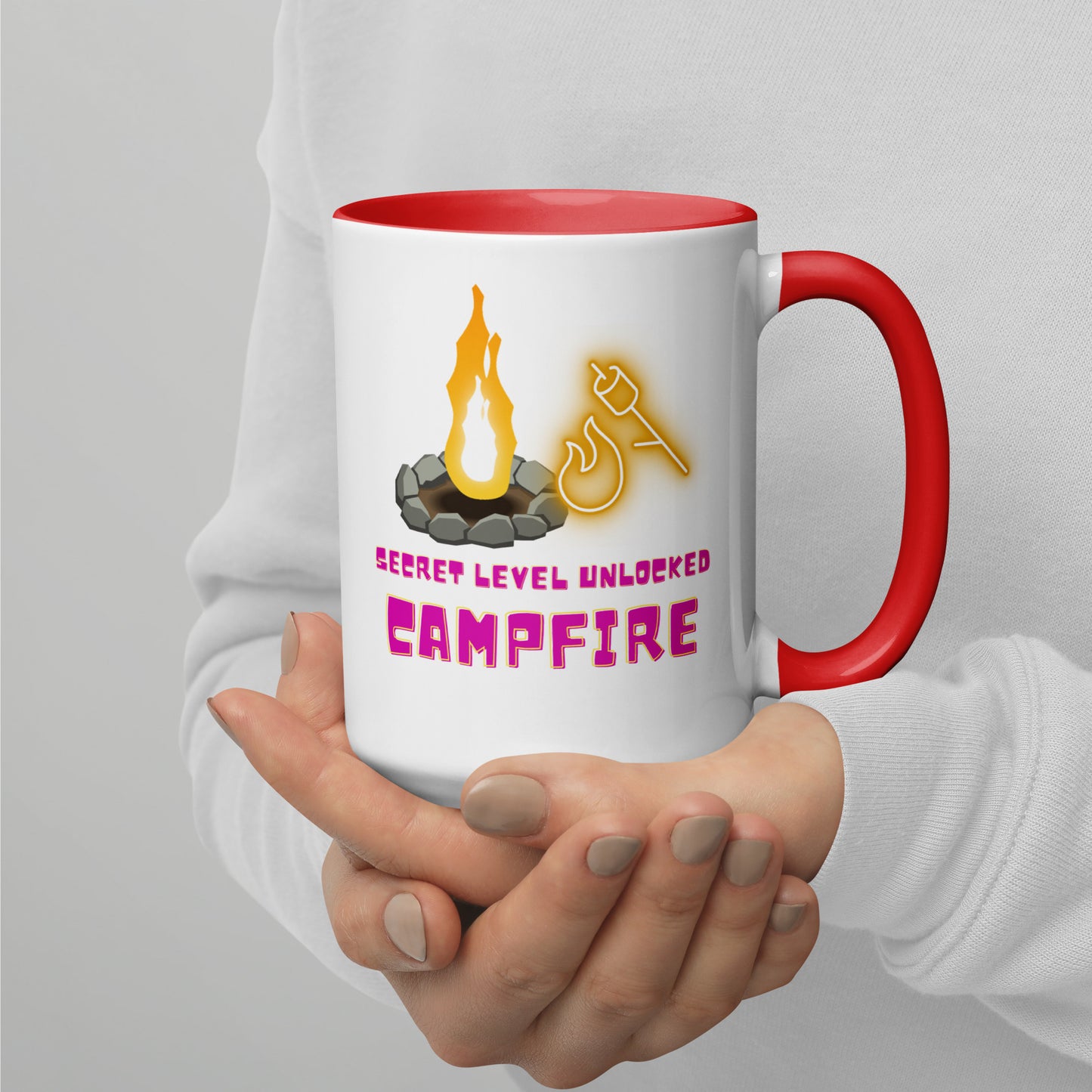 Indie Music Hunt Campfire Mug With Color Inside