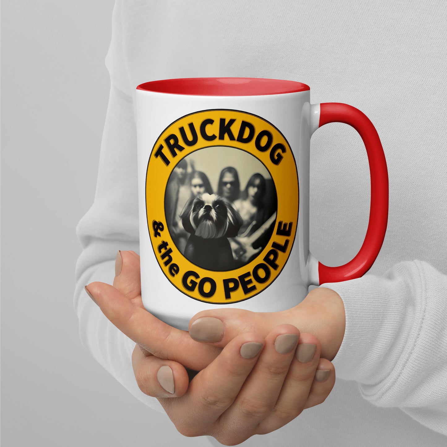 TruckDog & The Go People Classic Dog Logo Mug With Color Inside