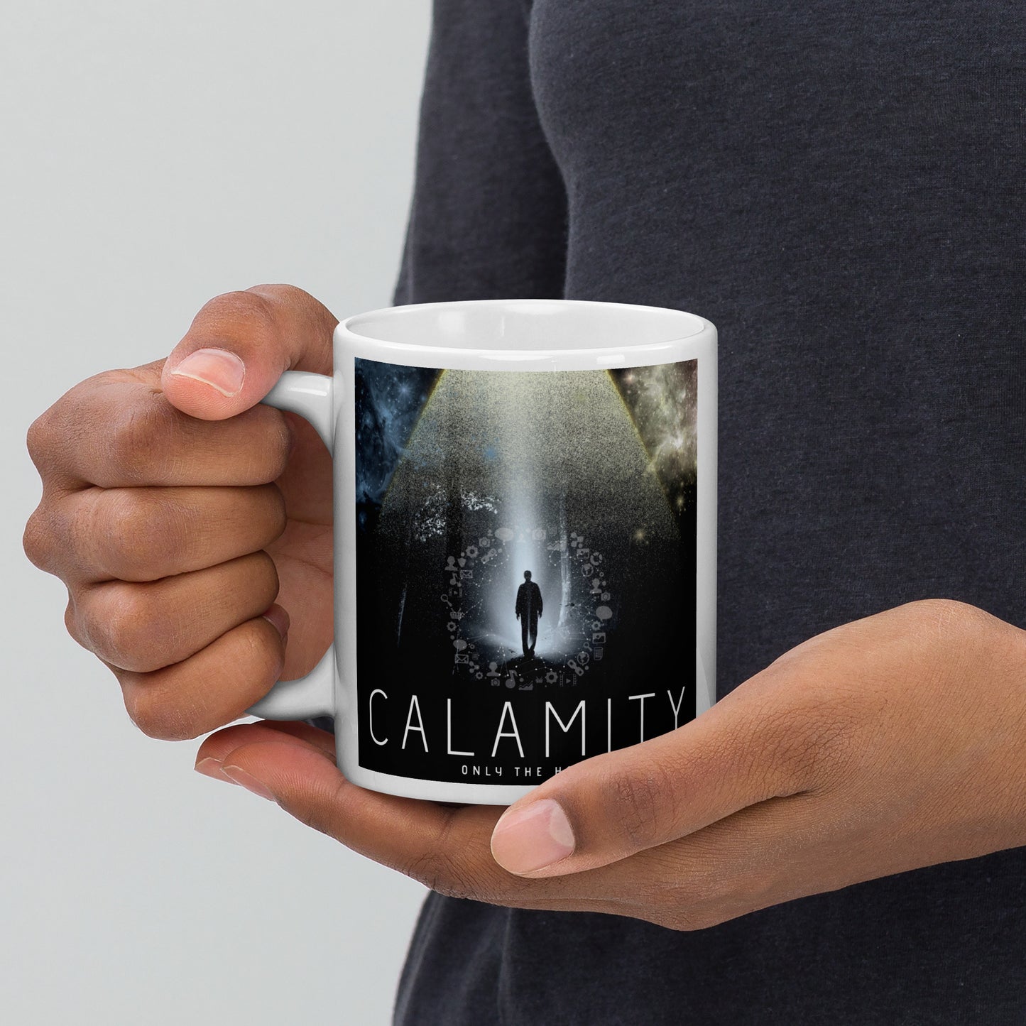 Only The Host - Calamity White Glossy Mug