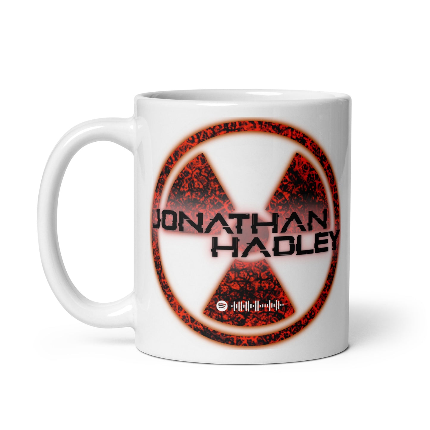 Jonathan Hadley Radiation White Glossy Mug