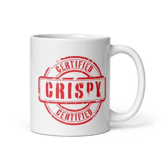Certified Crispy White Glossy Mug